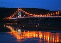 Ohio River Bridge Royalty Free Stock Photo