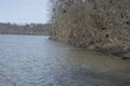 Ohio River Framed Be Trees