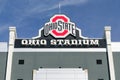 Ohio Stadium on Campus of The Ohio State University Royalty Free Stock Photo