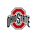 Ohio state logo editorial illustrative on white background