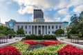 The Ohio Statehouse in Columbus, Ohio