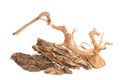 Ohko dragon stone with red moor driftwood for aquarium aquascaping design