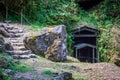 Ohkubo Mineshaft Entrance, Summer Royalty Free Stock Photo