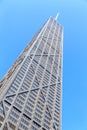 Ohn Hancock Building in Chicago Illinois, USA. Royalty Free Stock Photo