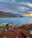 Ohrid lake Old Town Macedonia Royalty Free Stock Photo