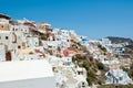 Oia architecture on the Island Thera (Santorini). Cyclades,Greece. Royalty Free Stock Photo