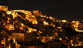 Oia at night, Santorini, Greece