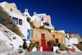 Oia, Santorini in Greece Royalty Free Stock Photo