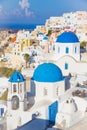 Oia Santorini island, Cyclades, Greece Royalty Free Stock Photo