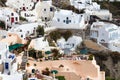 The Oia Town in santorini Royalty Free Stock Photo