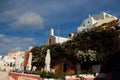 The Oia Town in santorini Royalty Free Stock Photo