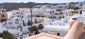 Oia village in greece