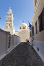 Oia Village, Santorini. Greece Aegean Sea Royalty Free Stock Photo