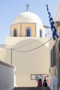 Oia Village, Santorini. Greece Aegean Sea Royalty Free Stock Photo