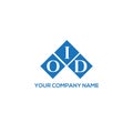 OID letter logo design on WHITE background. OID creative initials letter logo concept. OID letter design Royalty Free Stock Photo
