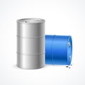 Oil Barrel Drum. Vector Royalty Free Stock Photo