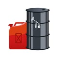 oil barrel tank and gallon resource icon