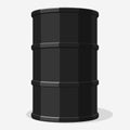 Oil barrel vector, drum container