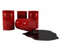 Oil barrels