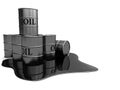 Oil barrels