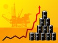 Oil barrels