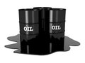 Oil barrels Royalty Free Stock Photo