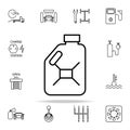 oil bottle icon. Cars service and repair parts icons universal set for web and mobile Royalty Free Stock Photo