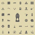 oil bottle icon. Oil icons universal set for web and mobile Royalty Free Stock Photo