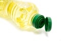 Oil Bottle on the White Background Royalty Free Stock Photo