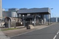 Oil and chemical tanks at the terminal of Koole in the Botlek Harbor of Rotterdam