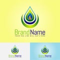 Oil company logo designs Royalty Free Stock Photo