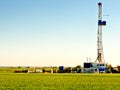 Oil Drilling Rig-8536 Royalty Free Stock Photo