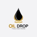 Oil drop logo vector illustration design template,design inspiration vector template for industry company logo