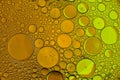 Oil drops Royalty Free Stock Photo