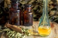 Oil and extract of herbs and aromatic medicinal plants