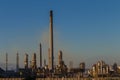 Oil Fuel Refinery Plant Royalty Free Stock Photo