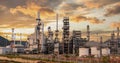 Oil and Gas Industrial zone,The equipment of oil refining,Close-up of industrial pipelines of an oil-refinery plant,Detail of oil Royalty Free Stock Photo