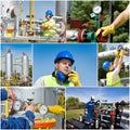 Oil and gas industry Royalty Free Stock Photo