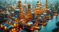 Oil and gas industry, Refinery plant