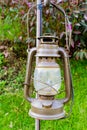 Oil and gas lamp