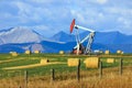 Oil and Gas Rig Pumpjack Alberta Canada