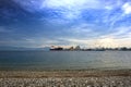 Oil and gas terminal in Greece Royalty Free Stock Photo