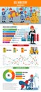 Oil Industry Infographic Template Royalty Free Stock Photo