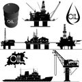 Oil industry Royalty Free Stock Photo