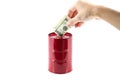 Oil Investment Royalty Free Stock Photo