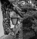 Oil lamps in a colonial mansion