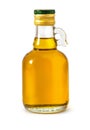 Oil olive bottle isolated