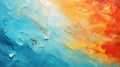 Oil paint with mixed colors abstract painting banner background