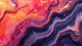 Oil painted background exhibiting natural luxury in abstract fluid art and liquid painting, Ai Generated Royalty Free Stock Photo