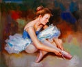 Oil Painting - Ballet